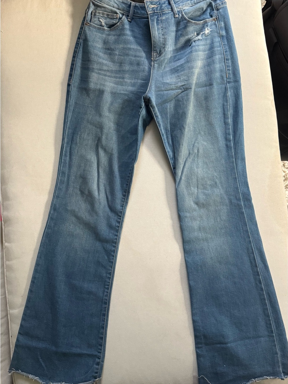 Knox Rose Light Blue Flared Jeans
